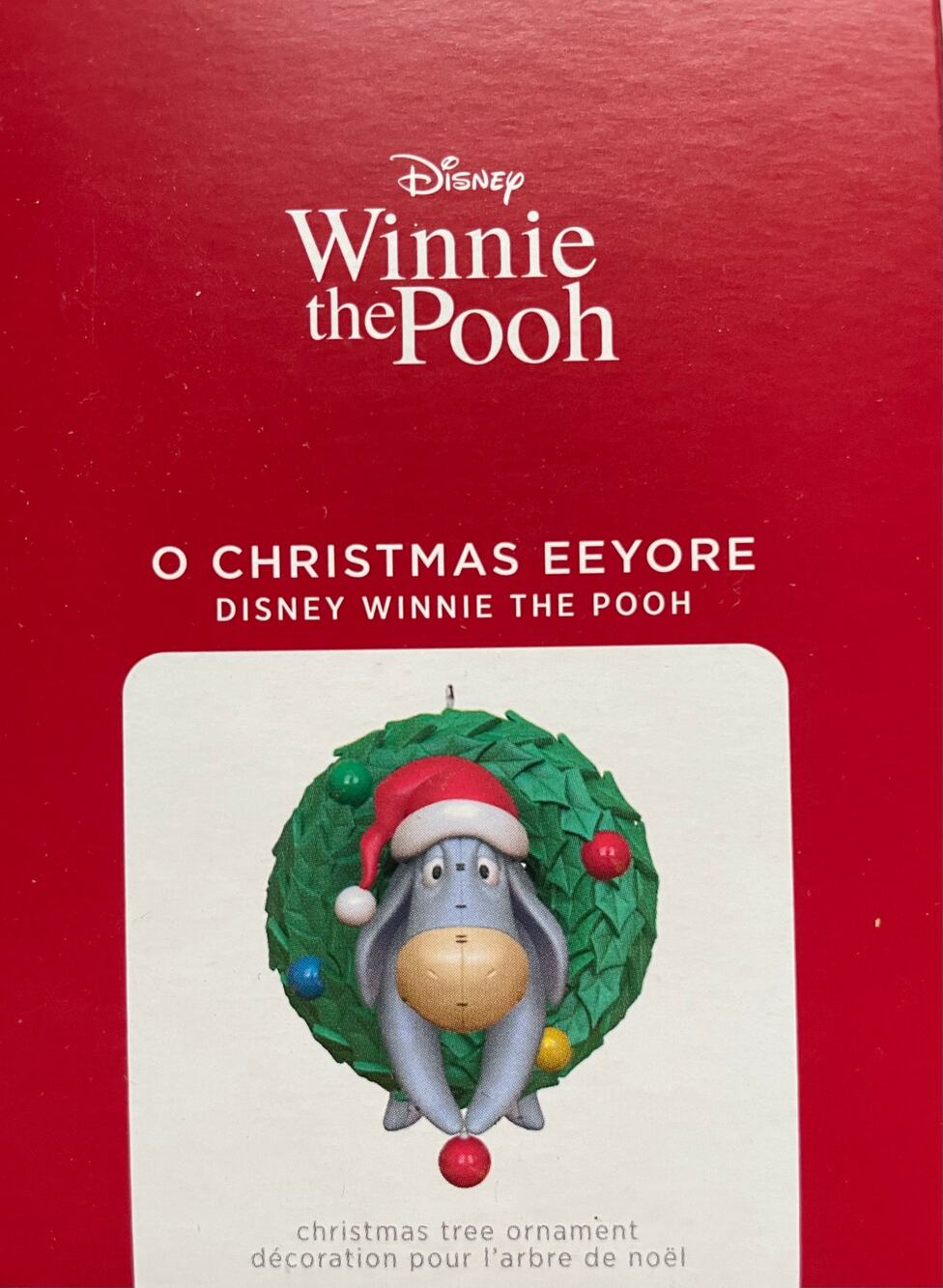 Disney's Winnie the Pooh O Christmas Eeyore 2021 Hallmark Christmas Ornament